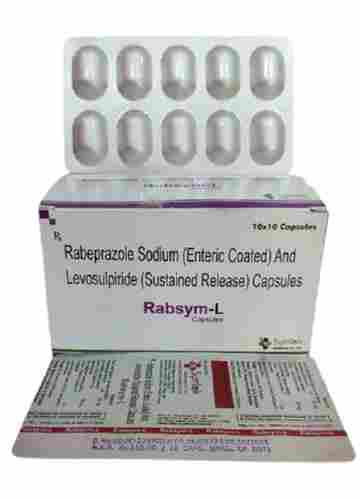 Medical Grade Rabeprazole Sodium Levosulpiride Capsules Top Treat Gastroesophageal Reflex 