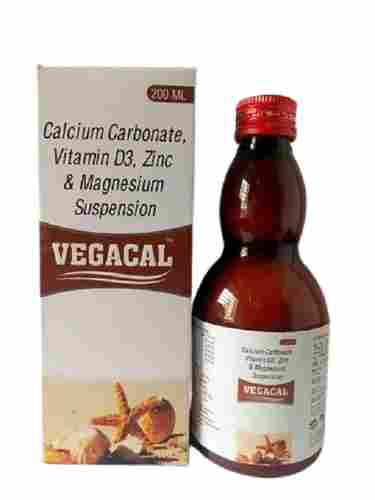 Calcium Carbonate Vitamin D3 Zinc Magnesium Syrup For Boosting Immunity 