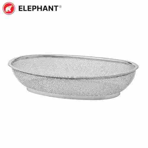 Corrosion Free Silver Round Ss Oval Basket Strainer