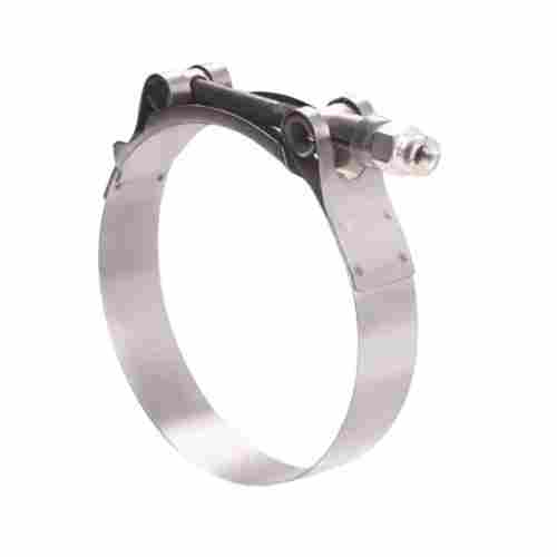Corrosion Resistant Round Stainless Steel T Bolt Clamp For Industrial Use