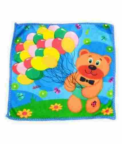 Multi Color 25 Cm Size Cartoon Pattern Pure Cotton Kids Handkerchief
