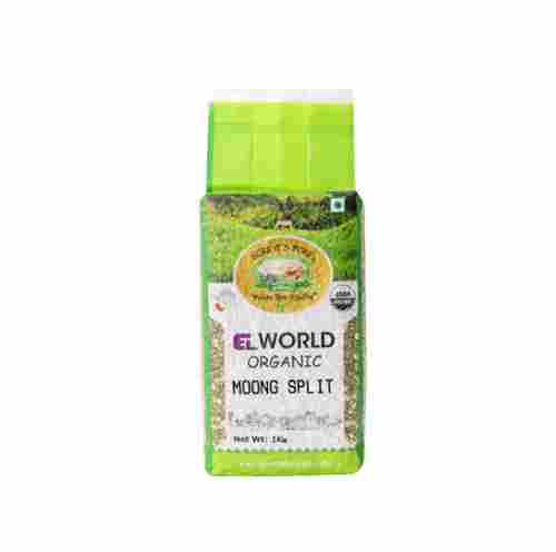 Ready To Cook Organic Green Split Moong Dal, 1Kg Pack