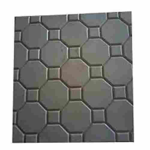5 Mm Thick Square Polish Finished Plastic Floor Tiles 