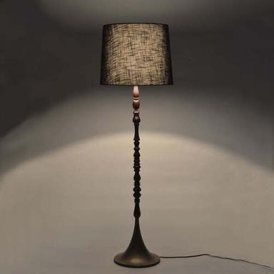 Brown Antique Wooden Decorative Led Floor Lamps