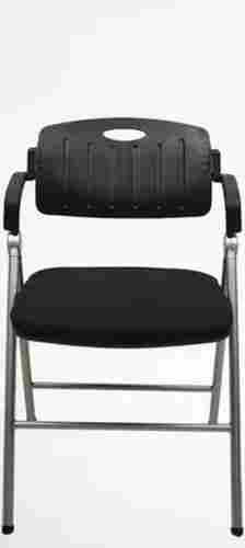 Foldable And Portable Stainless Steel And Leather Chair