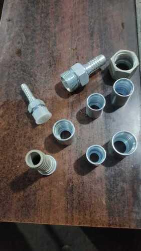 Silver Hexagon Head Stainless Steel Hydraulic Nut Bolts