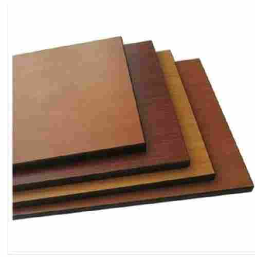 High Pressure Rectangular Plain Laminates Wooden Sheets For Furniture 