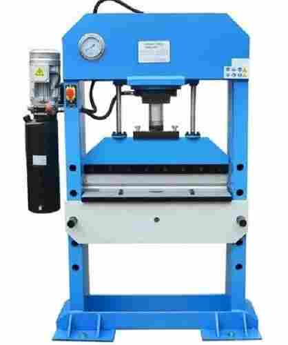 Semi Automatic Mild Steel Paper Press Machine For Industrial Purpose 