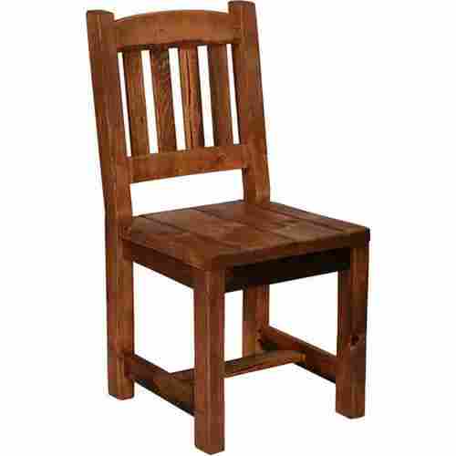 1.3x1.4x2.5 Foot 28.2 Kg Polished Finished Solid Teak Wooden Chair 