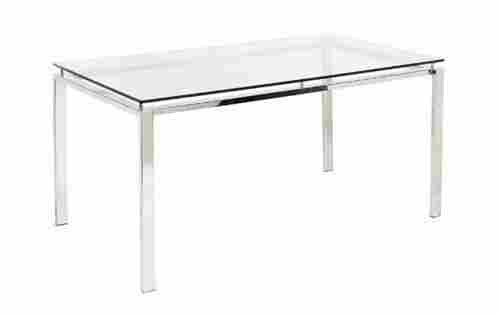 36 X 19 X 24 Inches Size Rectangular Four Seater Stainless Steel Dining Table 