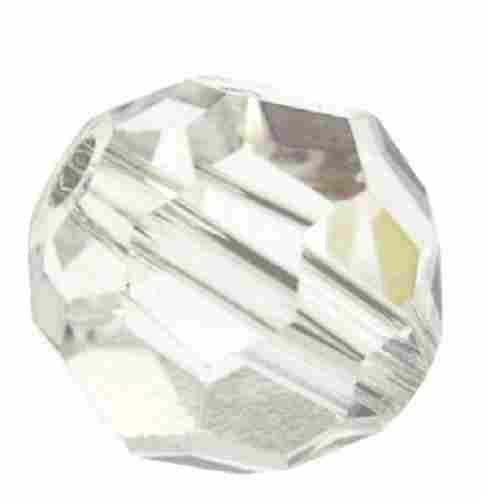 Polished Transparent Round Crystal Beads For Industrial Purpose