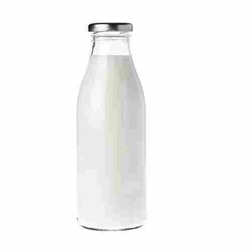Screw Sealed Round Pressure And Breakage Resistant Glass Milk Or Juice Bottle