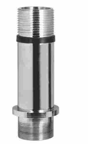 4 Inch Round Plain Polished Stainless Steel Ci Adapter 