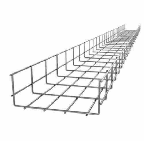 6000 MM Long Galvanized Stainless Steel Wire Mesh Cable Tray