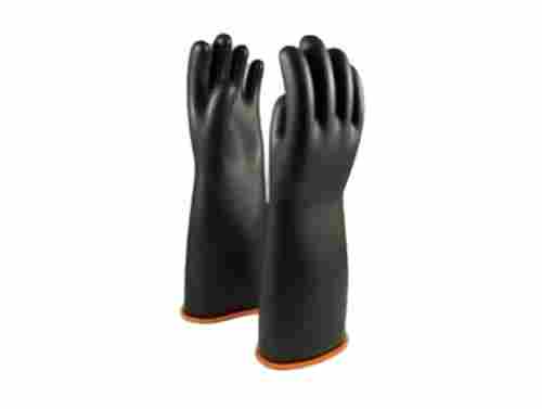 Latex Lining Water Proof Rubber Full Fingered Electrical Hand Gloves