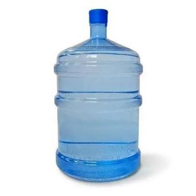 Blue 20 Liter Capacity Polyethylene Terephthalate Packaged Drinking Water Jar