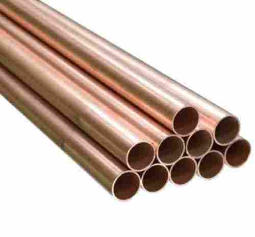 High Strength Round Galvanized Manual Polished Cold Down Copper Pipes