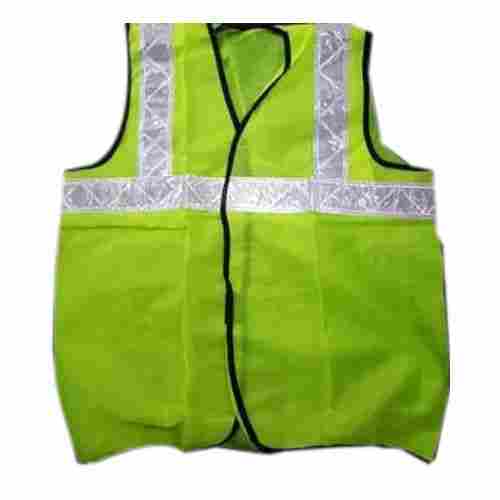 Light Weight Comfortable Tear Resistance Plain Polyester Reflective Safety Jacket