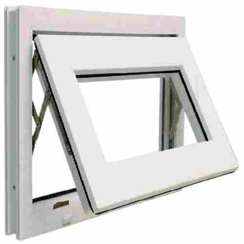 23x35 Inches 10 Mm Thick Upvc Top Hung Window For Residential And Commercial Use