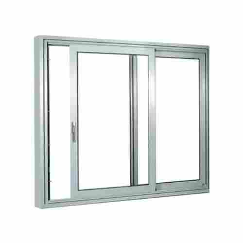 4 Foot 8 Mm Thick Square Glass And Aluminium Sliding Window 
