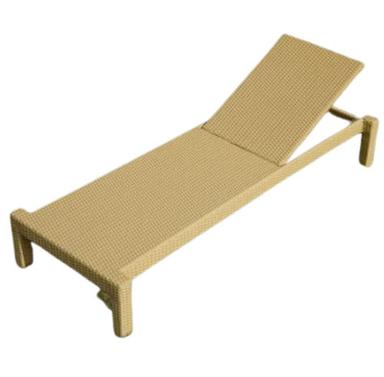 50X20 Inches Rectangular Rattan Poolside Lounger  Application: Sand Beach