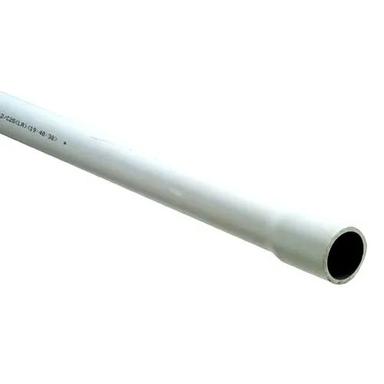 Grey Round Male Connected Polished Pvc Water Pipe