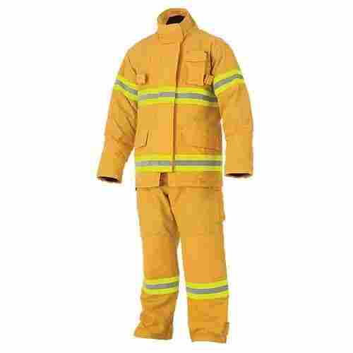 Water Proof Reusable Full Sleeves 3 Layered Fire Suit With 4 Pockets 