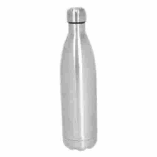 1 Liter Round Shape Screw Cap Stainless Steel Bottle