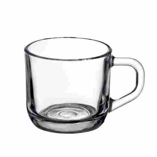 120 Ml Capacity 2.5 Inches Round 6mm Thick Dishwasher Safe Polished Glass Cup