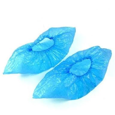 Blue Unisex Free Size Waterproof Plain Polyvinyl Chloride Shoe Cover