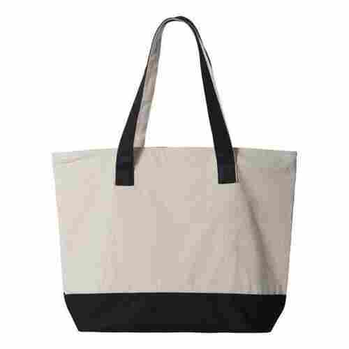 10 Kilograms Capacity Flexiloop Handles Plain Cotton Reusable Bag