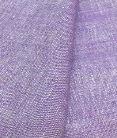 Light Purple 58 Inch Width Formal Semi Linen Shirting Fabric
