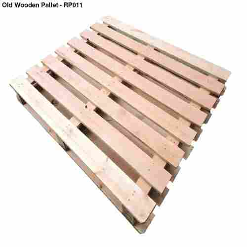 6 X 6 Feet Rectangular Four Way Solid Wooden Pallet
