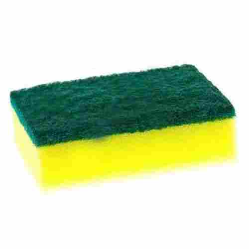 6x4x2 Inches Rectangular Removes Dirt And Dust Plain Polyester Scrubber
