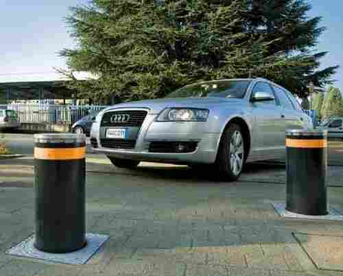 Automatic Rising Hydraulic Road Bollards For Parking