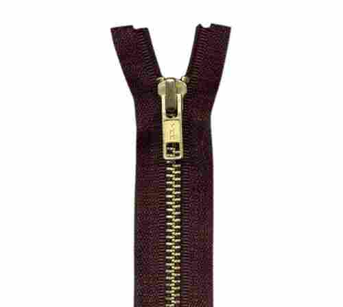 Premium Quality Brass And Polyester Coil Zipper For Garment Use