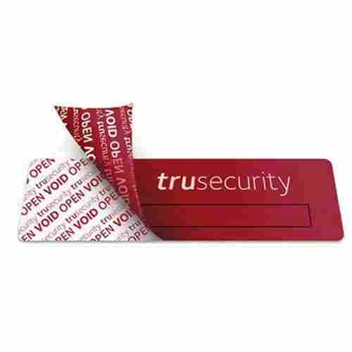Tamperproof Printed Single Sided Self Adhesive Security Labels