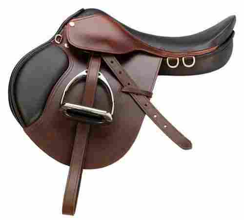 380 Gram Glossy Finished Plain Leather Saddlery For Horse Riding Use