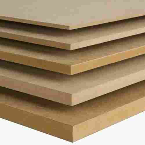16.7 Mm Thick Square Plain Poplar Mdf Board For Making Furniture Use