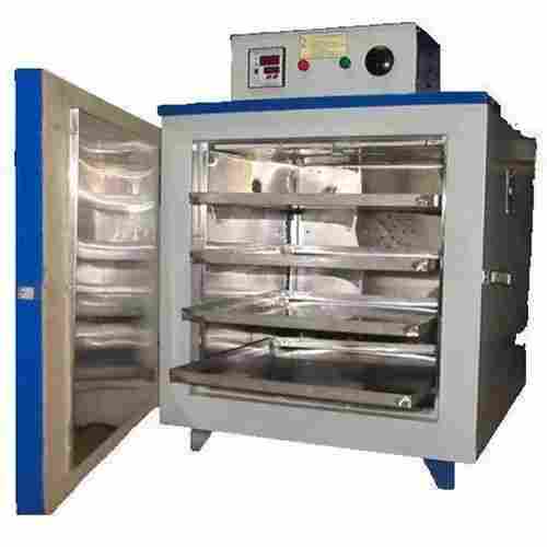 240 Voltage 60 Hertz Electric Mild Steel Four Tray Industrial Hot Air Oven