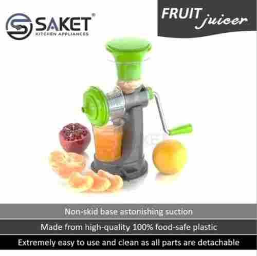 100 Percent Food Safe Plastic Hand Fruit Juicer