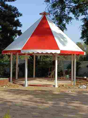 Round Shape Versatile And Weather Resistant Gazebo Canopy Tent