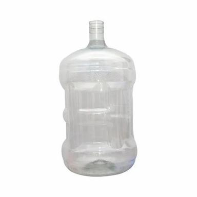 20 Liter Capacity Transparent Polyethylene Terephthalate Plastic Container Hardness: Rigid