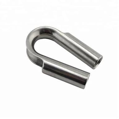 2 Mm Thick Polished Finished Stainless Steel Wire Rope Thimble Application: Construction