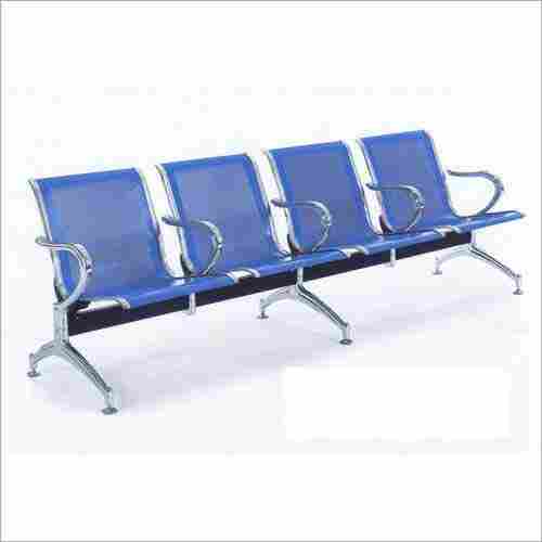 Airport Waiting Chair with Powder-Coated Finishing