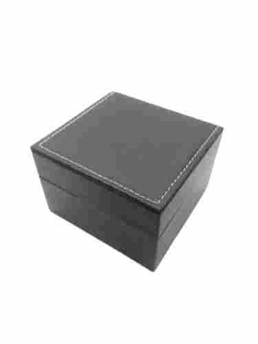 6x6 Inch Plain And Light Weight Square Leather Watches Boxes