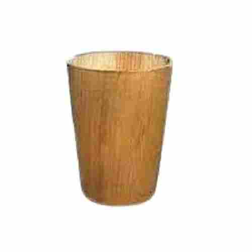 7 Inch Round Shape Light Brown Areca Leaf Cup (25 Pieces In Packs)