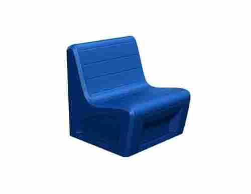 Water Resistance Easy To Clean Glossy Finished Pvc Plastic Molded Chair
