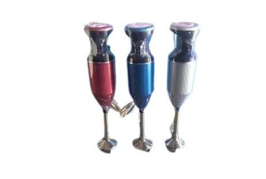 Red Premium Quality Stainless Steel Material Portable Hand Blender