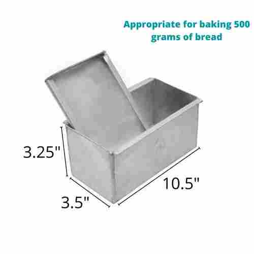 Dishwasher Safe Aluminium Bread Mould With Lid Cover